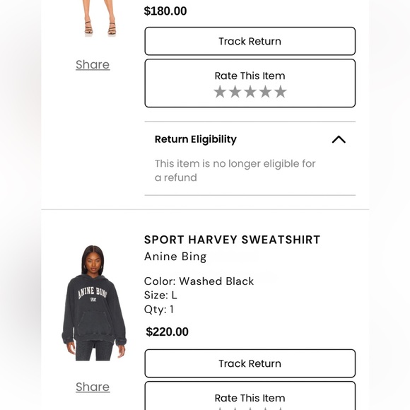 Anine Bing Harvey Hoodie - Picture 2 of 2